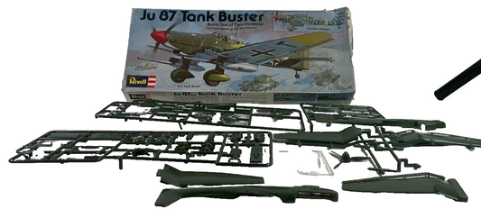 Revell Ju 87 Tank Buster 1/72 Model Kit (1975) – Vintage & Rare! ✈️🔥