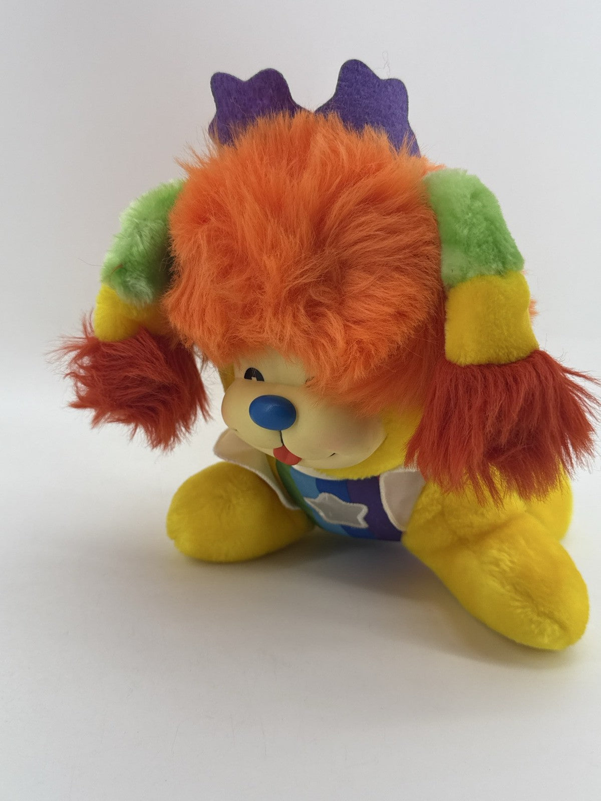 1983 Hallmark Rainbow Brite Puppy Brite Plush Dog