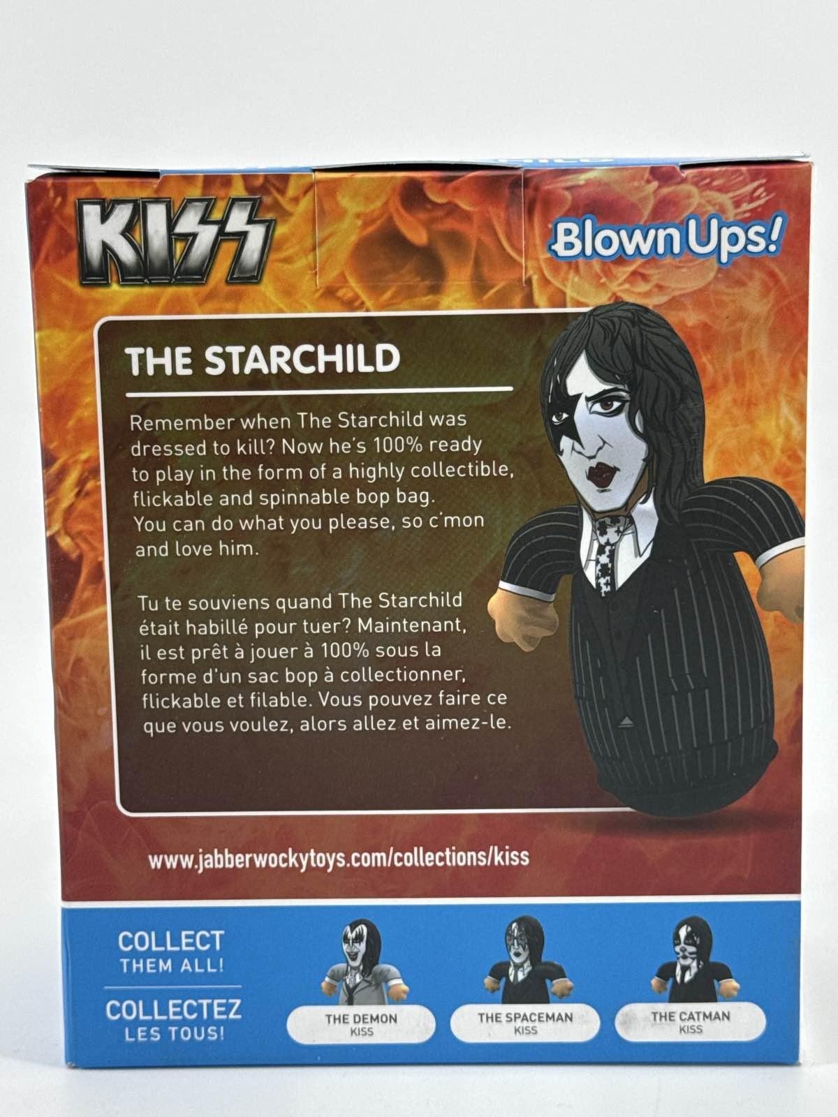 KISS Blown Ups The Starchild Vinyl Toy 2020 Dressed to Kill Paul Stanley New Box