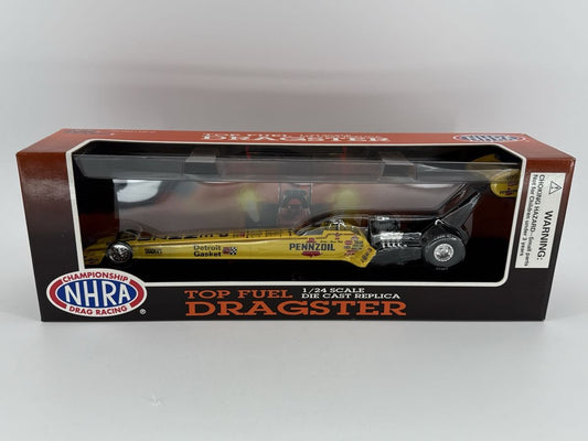 NHRA Eddie Hill Pennzoil Top Fuel Dragster 1:24 Diecast Replica