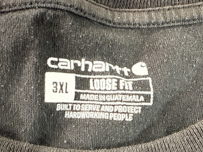 Carhartt Graphic Tee 3XL Black Cotton Short Sleeve Crewneck Workwear Fit