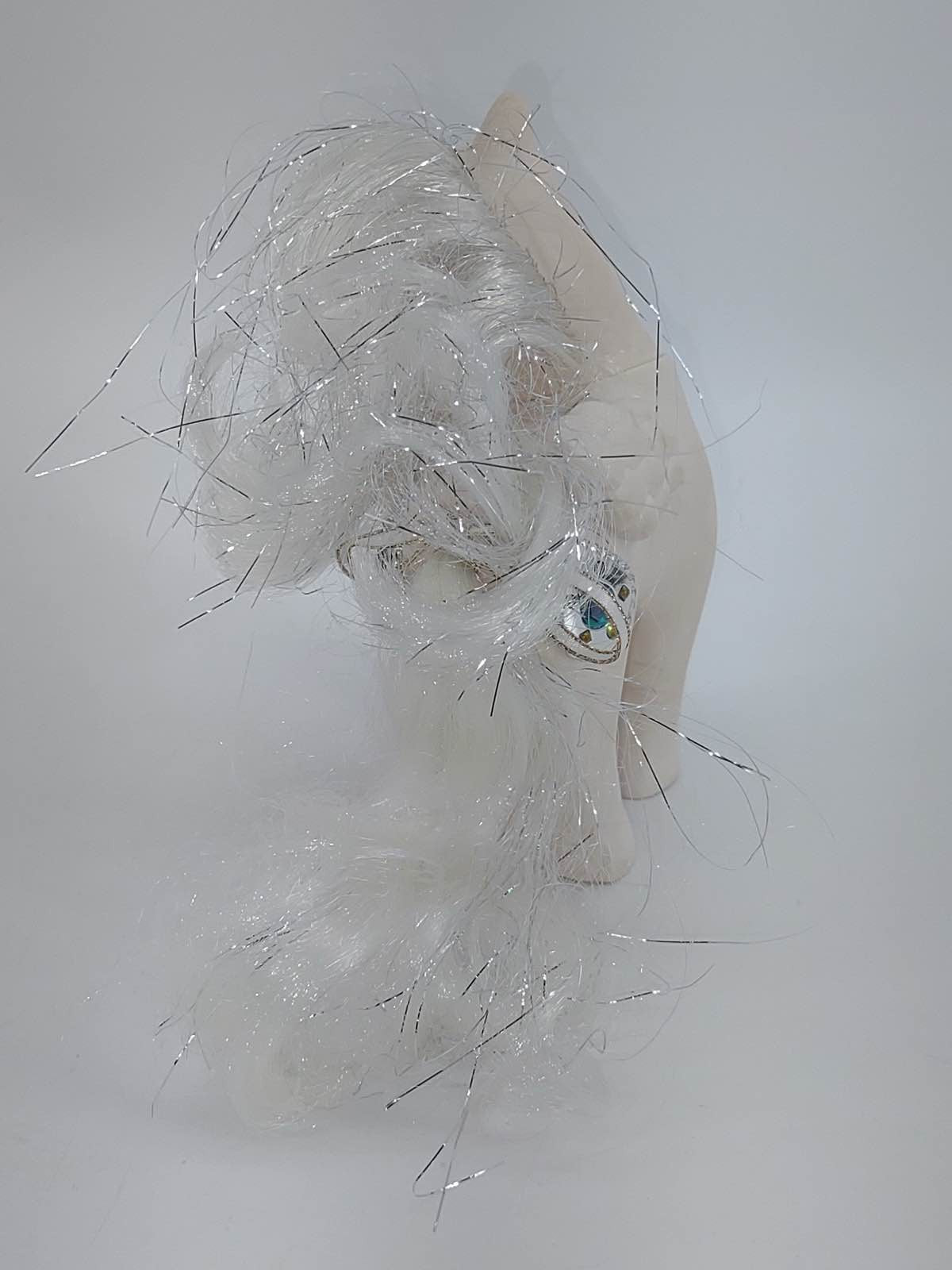 1987 MLP Princess Tiffany Pegasus White Jewel Tinsel