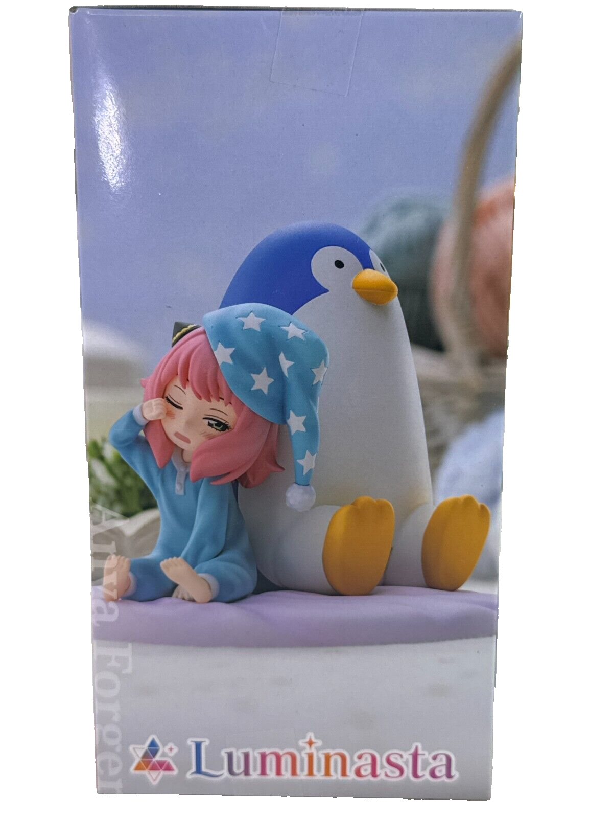 SEGA SPY x FAMILY Anya Forger Pajamas & Penguin Figure Luminasta Series NEW
