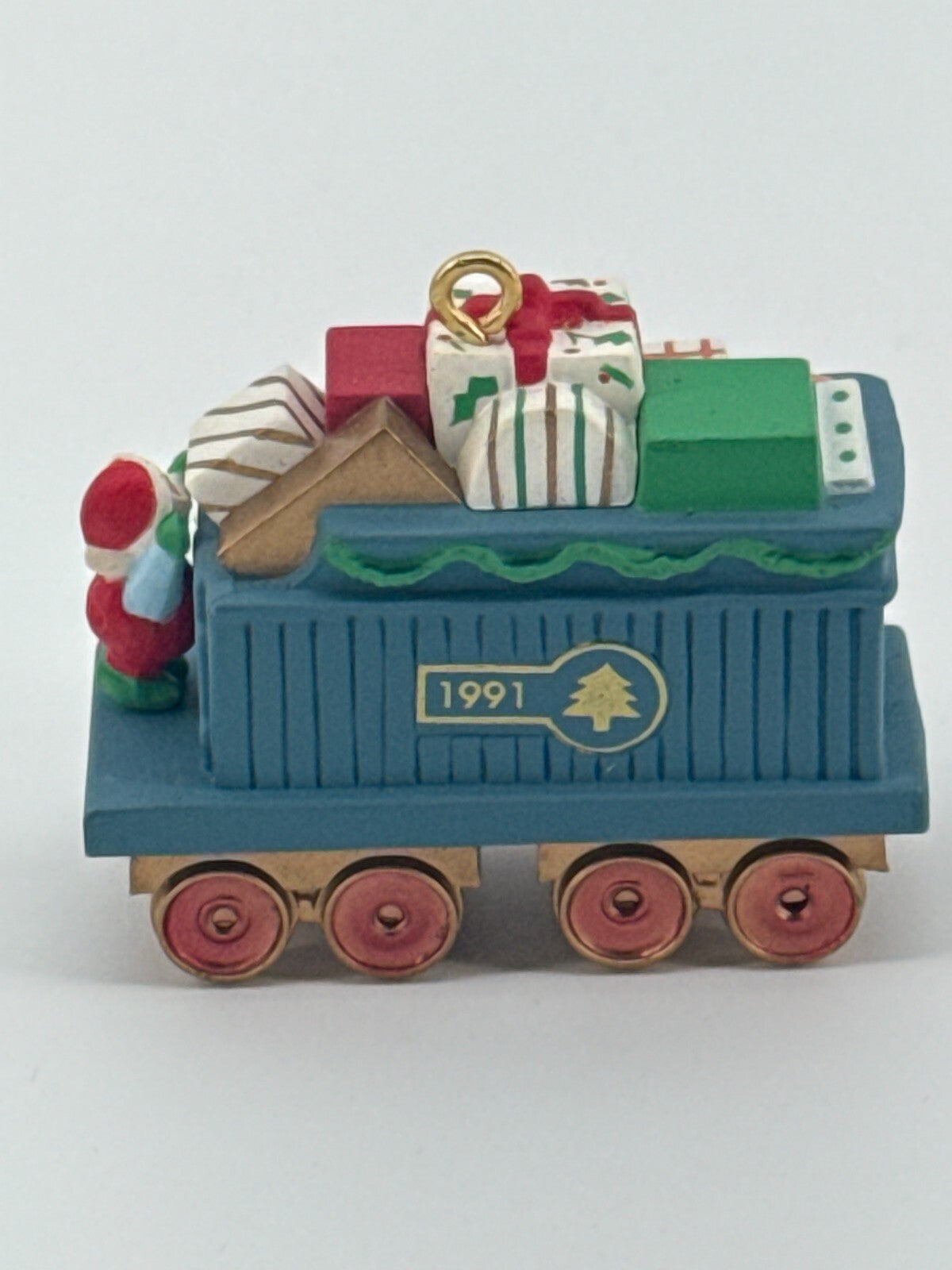 Hallmark Keepsake Claus & Co Train Ornament Set 1997-2000 4pc Locomotive