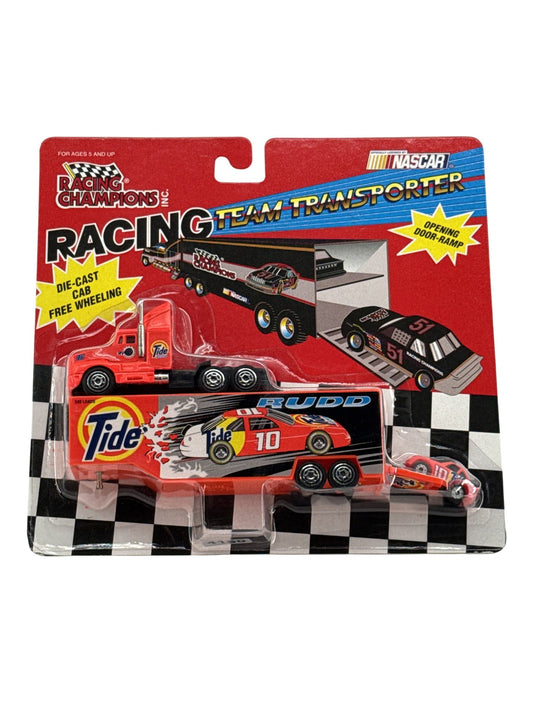 Vintage 1994 Racing Champions NASCAR Team Transporter Ricky Rudd Tide Die-Cast N