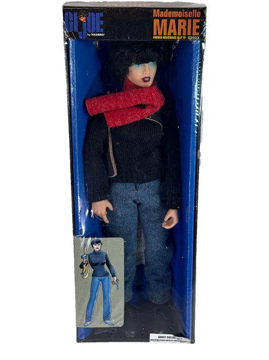 GI Joe Mademoiselle Marie SGT Rock Figure Hasbro Sealed MISB Dreams Visions DC