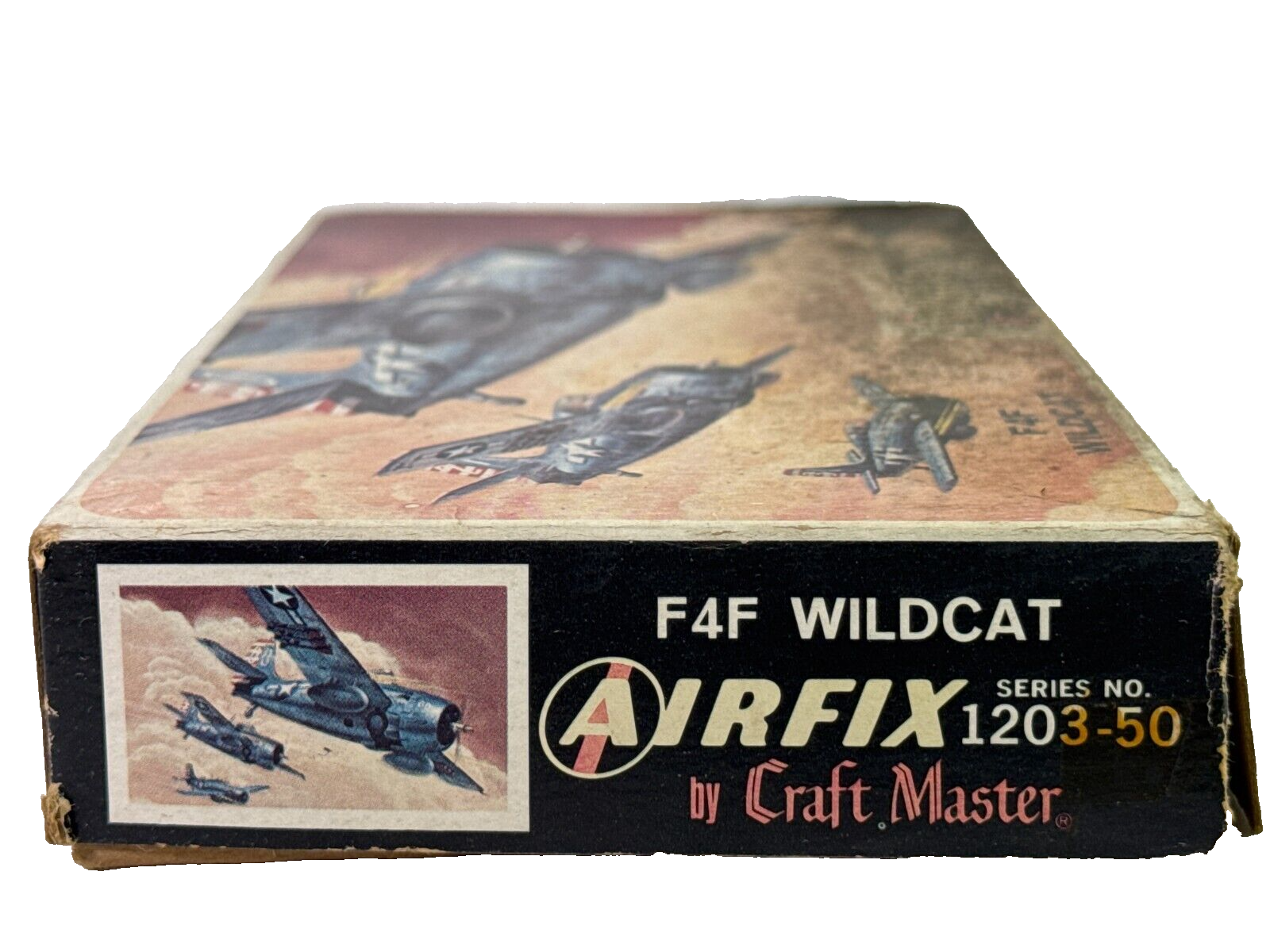 1/72 WWII Fighter Plane Model Kit Series No. 1203-50 Vintage Sealed Complete