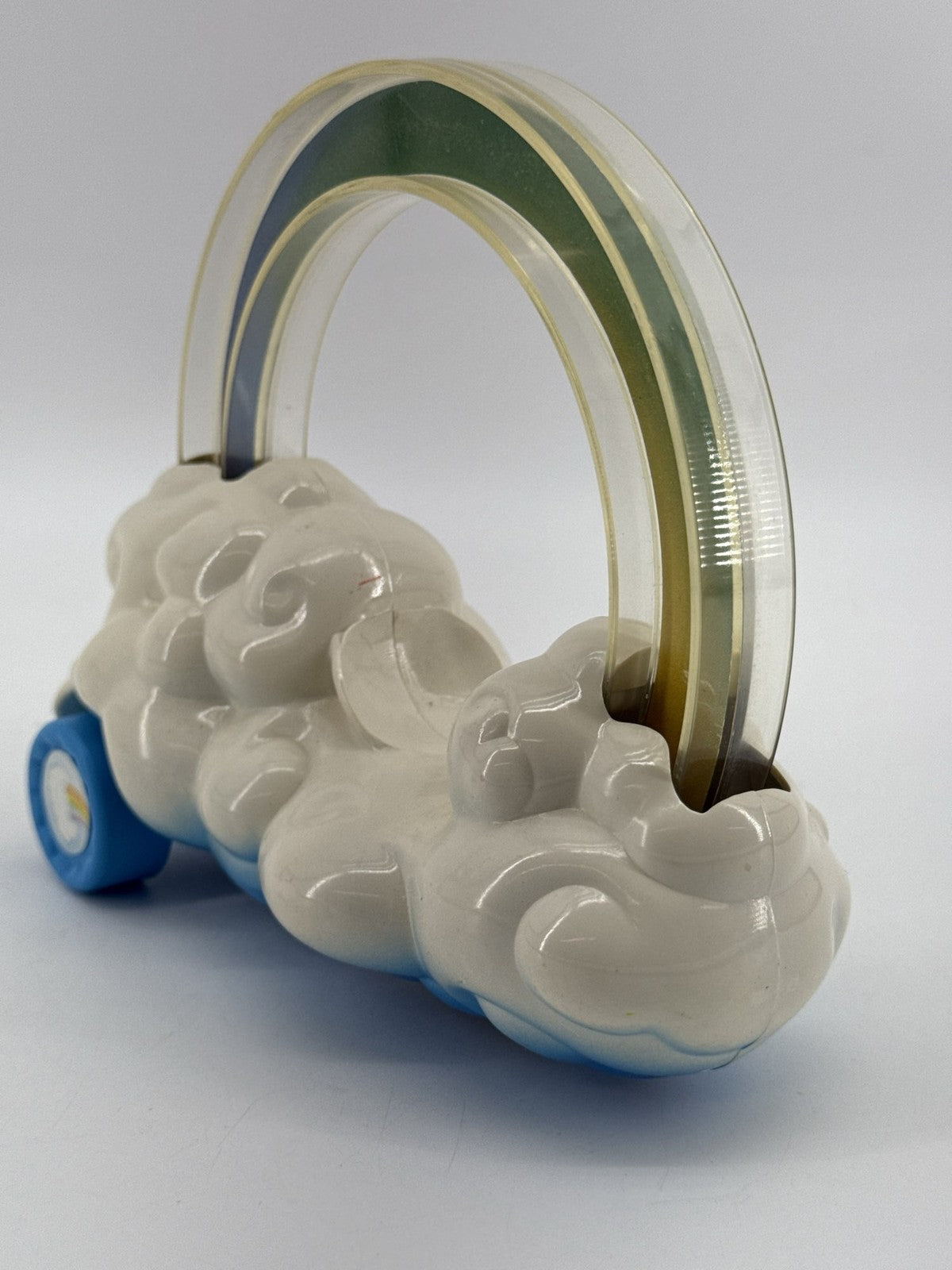 1983 Kenner Care Bears Rainbow Roller Cloud Car Toy