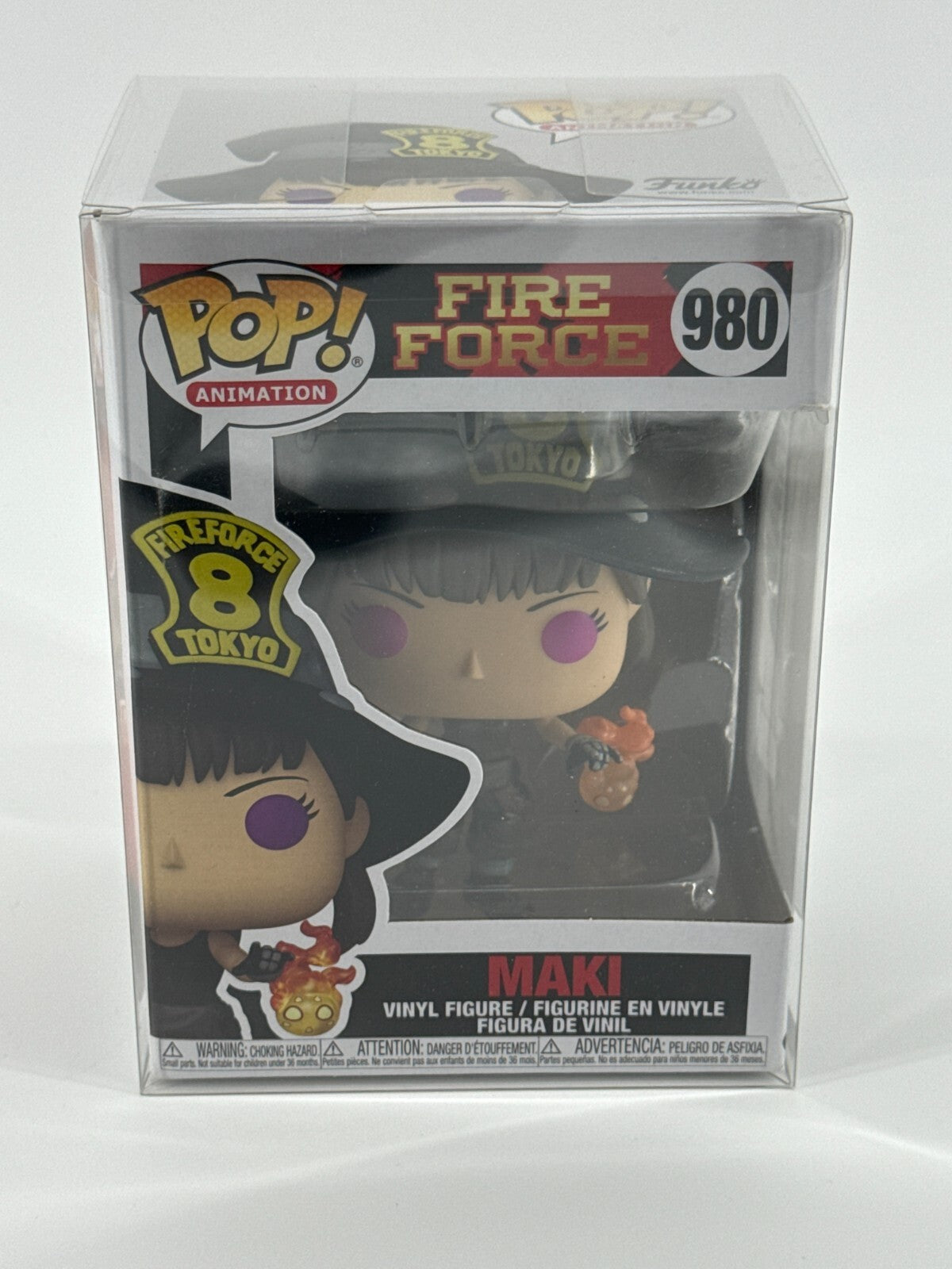 Funko Pop Fire Force Lot of 3 Set #978 980 981 Arthur Maki Shinra Vinyl Figures