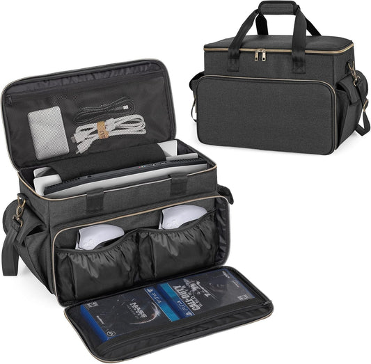 Trunab Travel Bag for PS5 Xbox Series X Console Case Storage Carrying Tote NEW