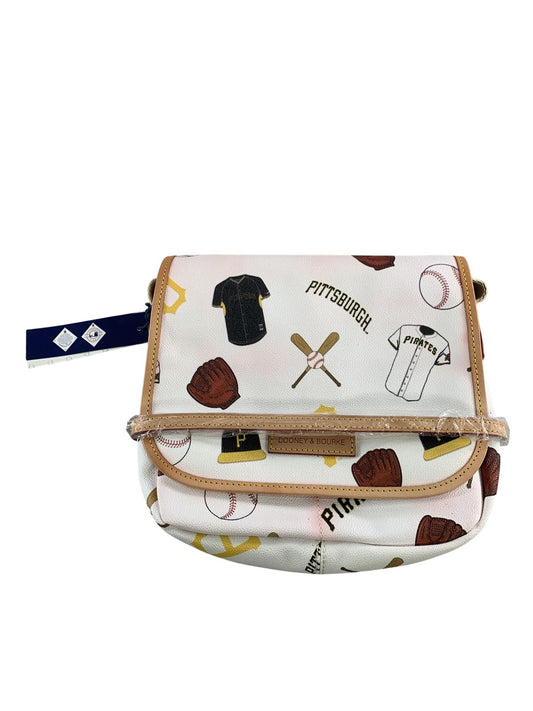 Pittsburgh Pirates Bag Womens One Size White MLB Baseball Dooney & Bourke
