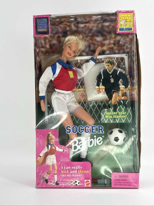 Soccer Barbie Mia Hamm Doll 1998 FIFA Women's World Cup USA #20151 NRFB
