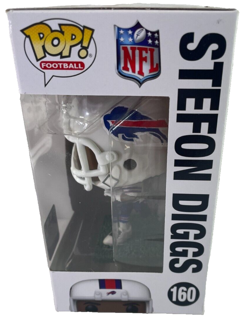 Funko Pop NFL Stefon Diggs #160 Buffalo Bills Vinyl Figure Series 8 HTF RARE! 🏈