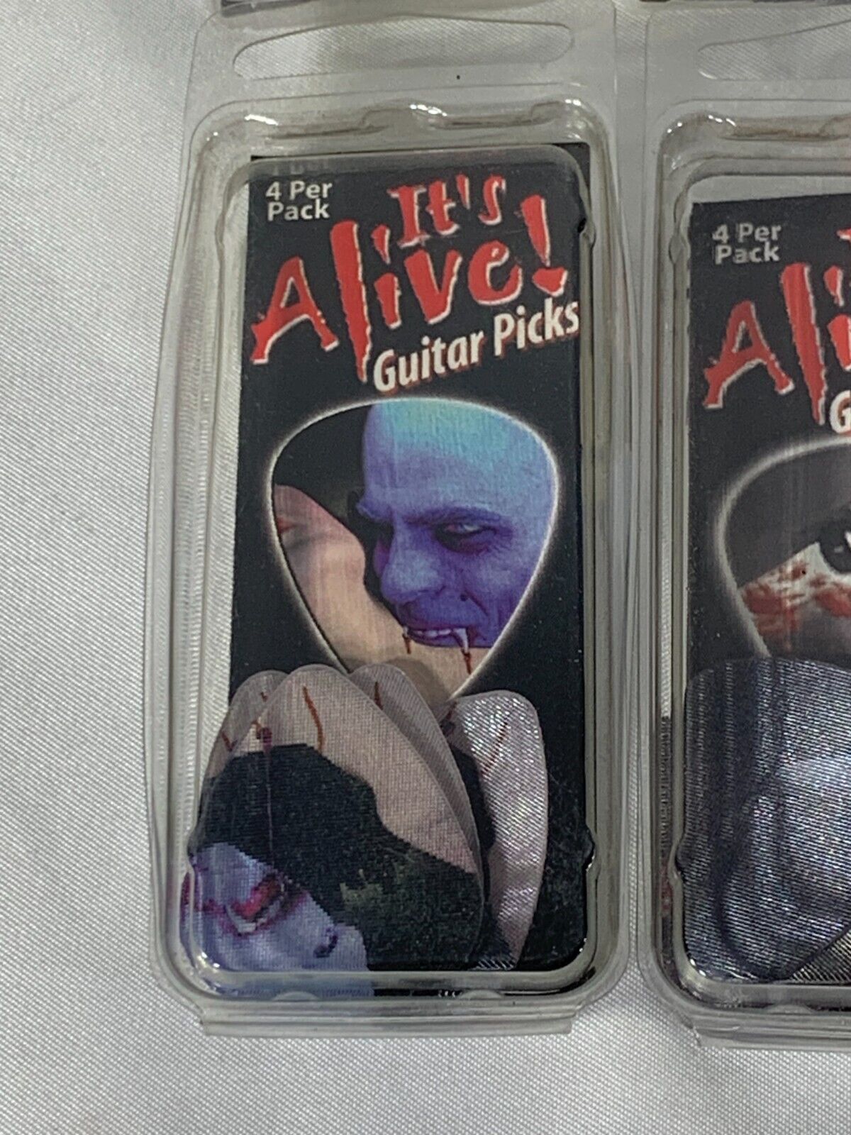 Hot Picks It’s Alive Guitar Picks Lot of 15 Packs Horror Theme 60 Total Medium