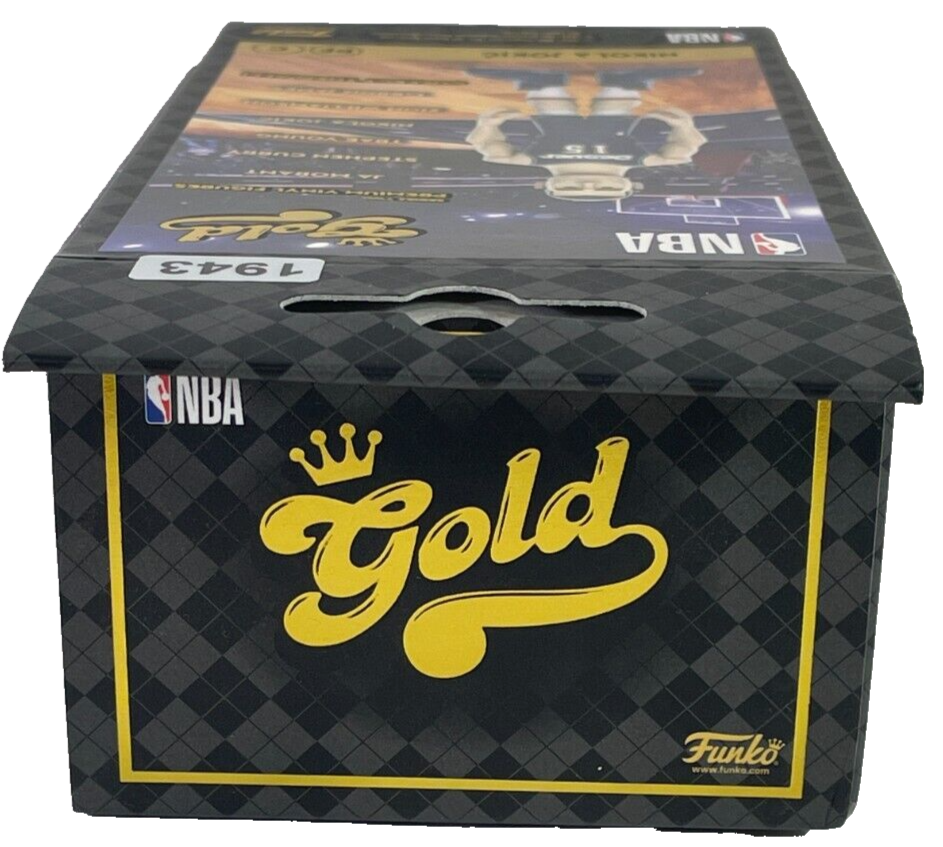 Funko Gold Nikola Jokic CHASE Figure Denver Nuggets Mile High City NBA Vinyl