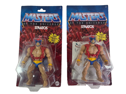 Masters of the Universe Origins Stratos Action Figure Lot (2) – Retro Wave 7