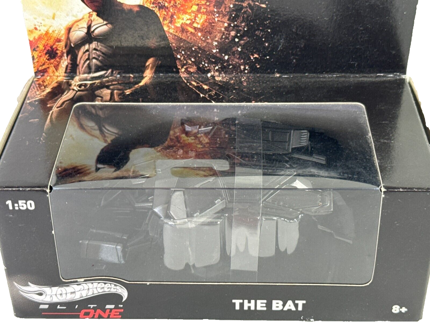 Hot Wheels Elite One The Bat 1:50 Scale Diecast Dark Knight Rises NIB Mattel