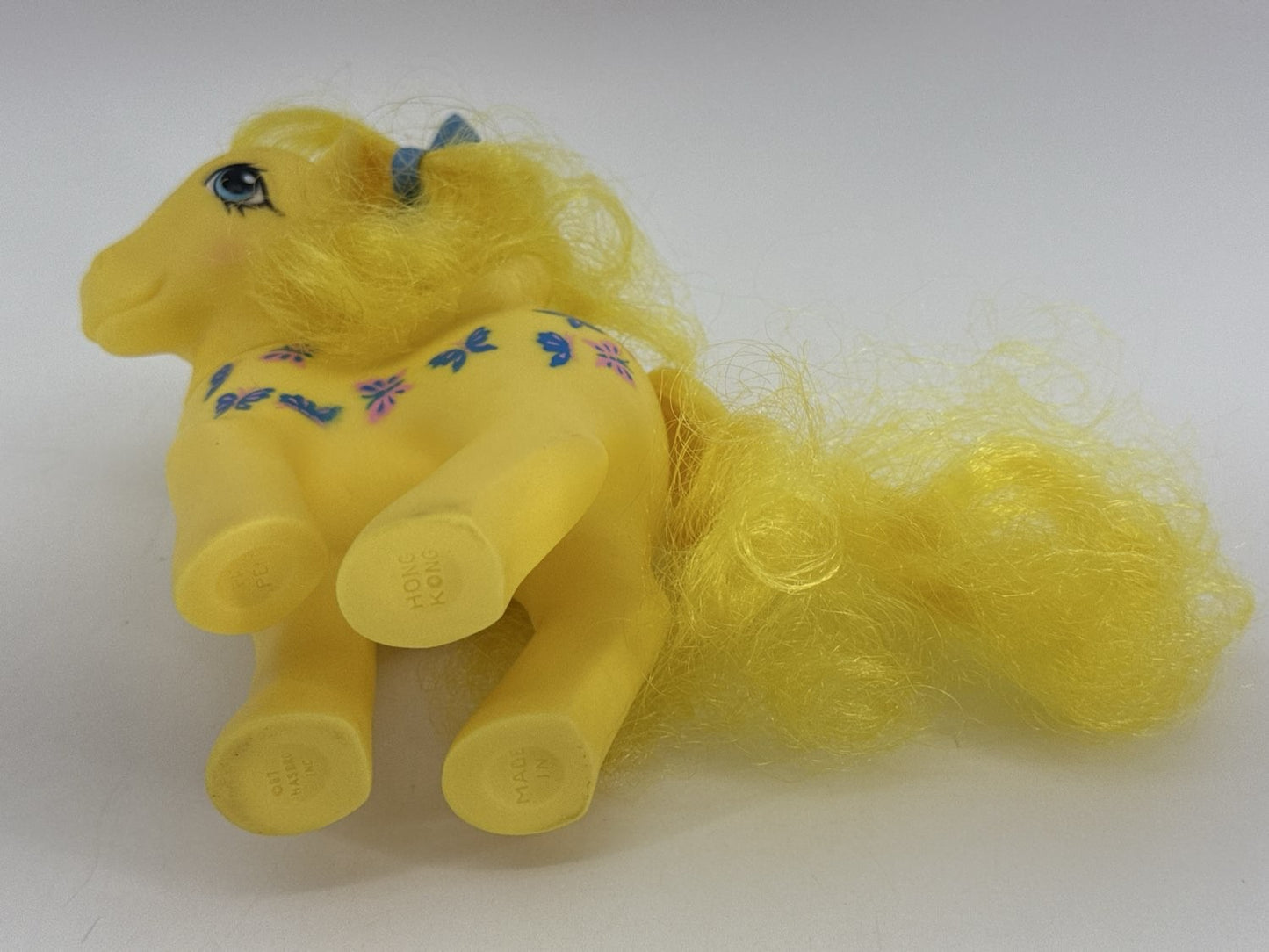 MLP G1 1987 Dancing Butterflies Pegasus Yellow