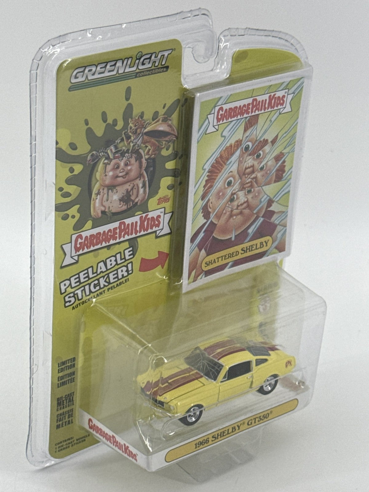 Greenlight Garbage Pail Kids 1966 Shelby GT350 Shattered Shelby Series 3