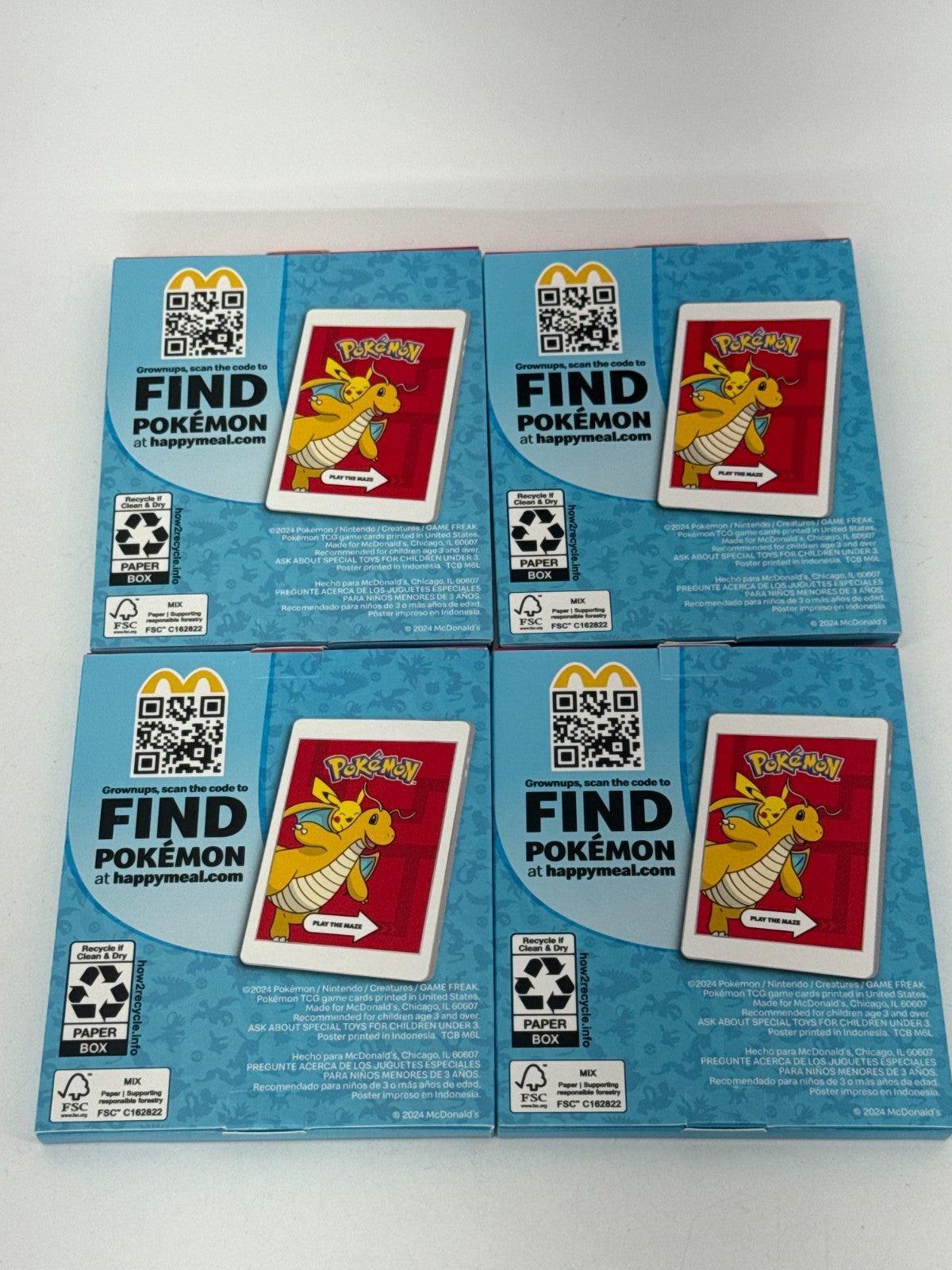 2024 McDonald's Pokémon Lot Jigglypuff Stickers + Promo Card Pack + Extras