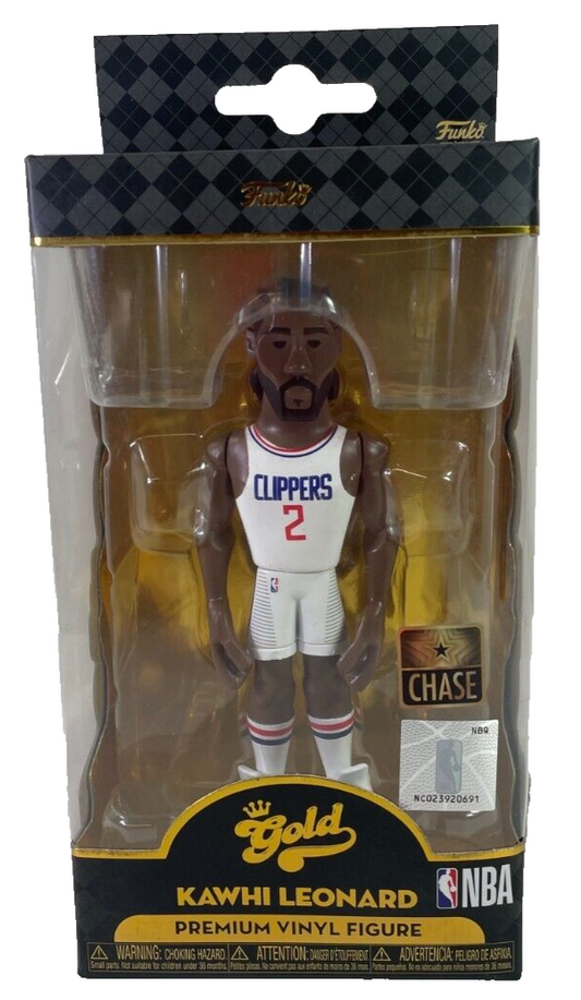 💎 Funko Gold NBA Kawhi Leonard Chase Variant – Clippers Vinyl Figure 1957