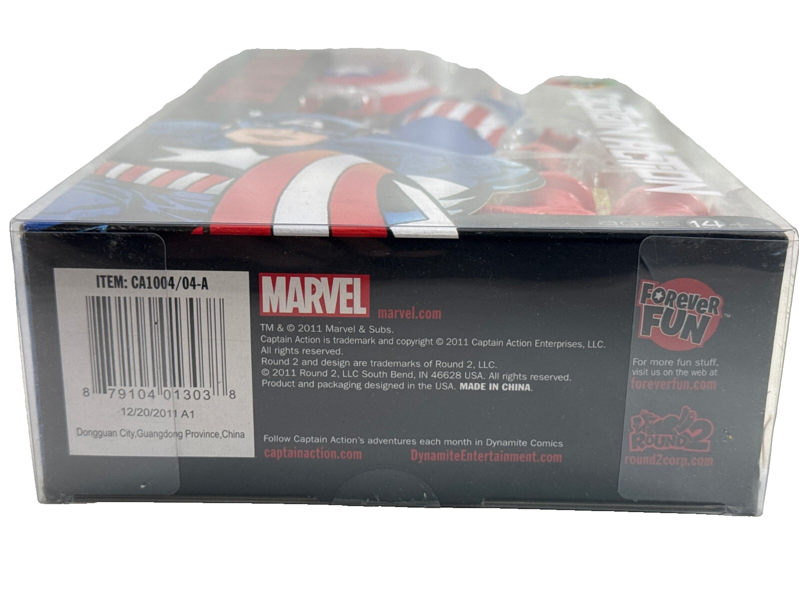 Captain Action Captain America 1:6 Scale Uniform Set 2011 Marvel Comics