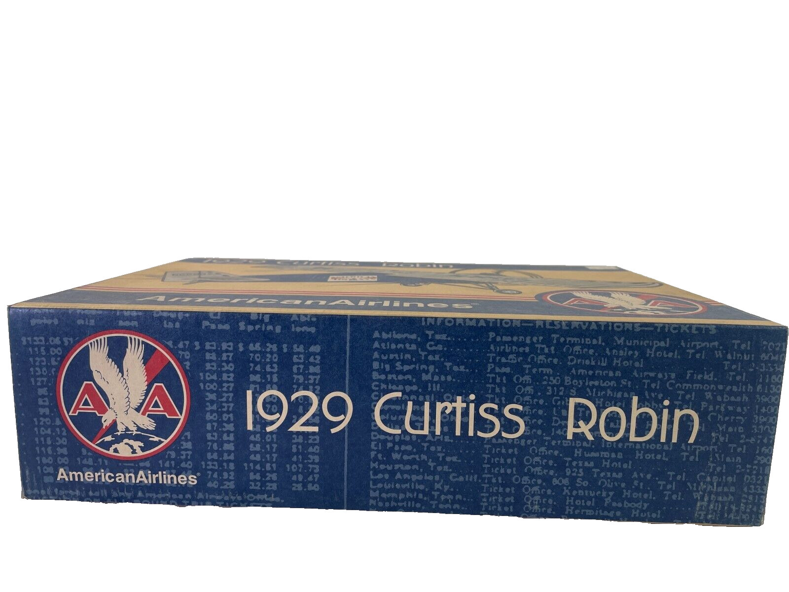 1929 Curtiss Robin Diecast Model American Airlines NIB Collectible Plane