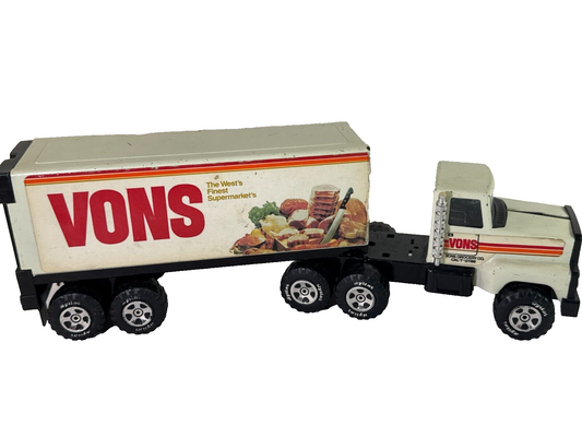 Vintage Nylint VONS Semi Truck & Trailer – Classic Supermarket Collectible