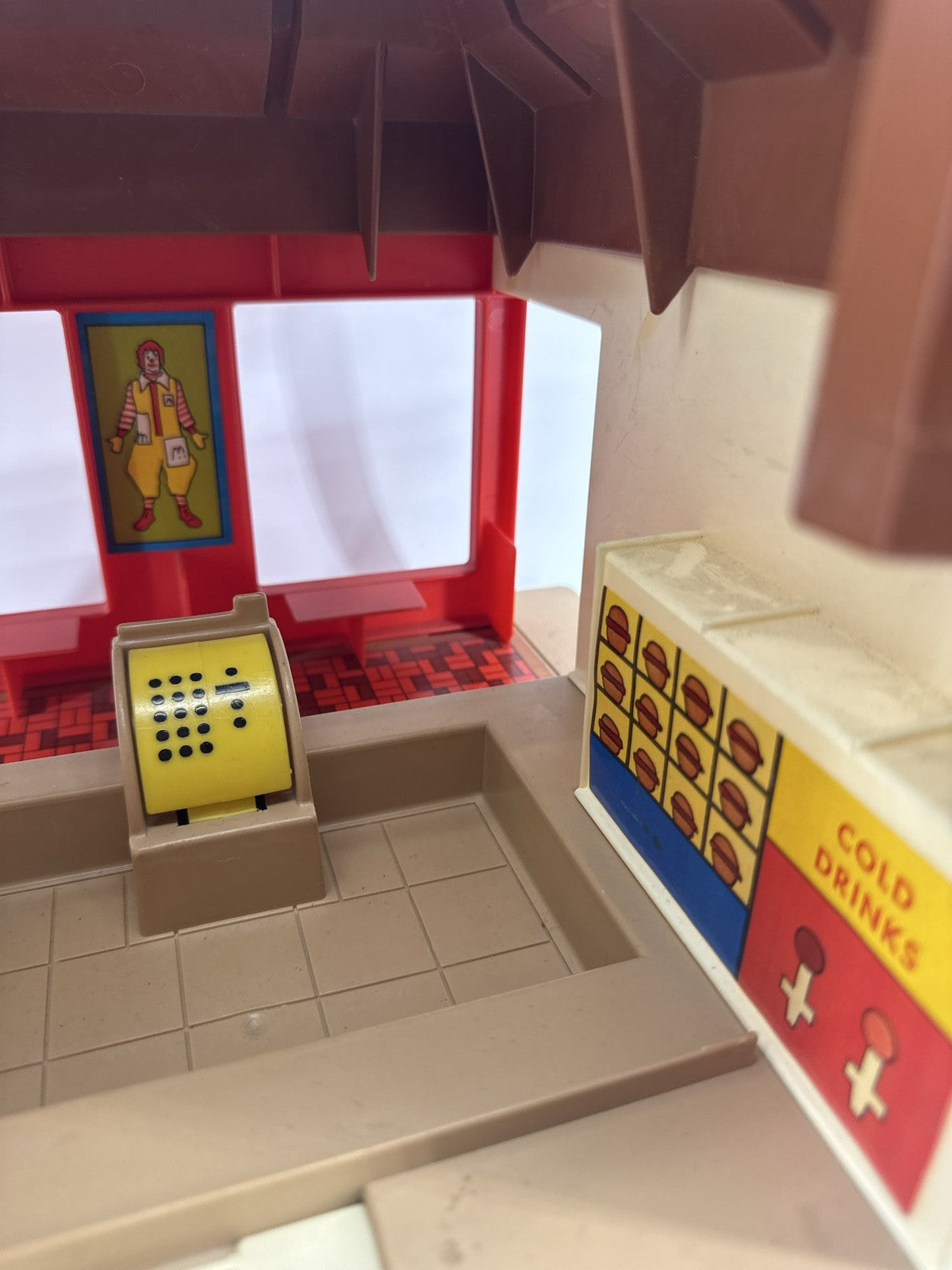 1974 Playskool McDonalds Restaurant Building Playmat #430