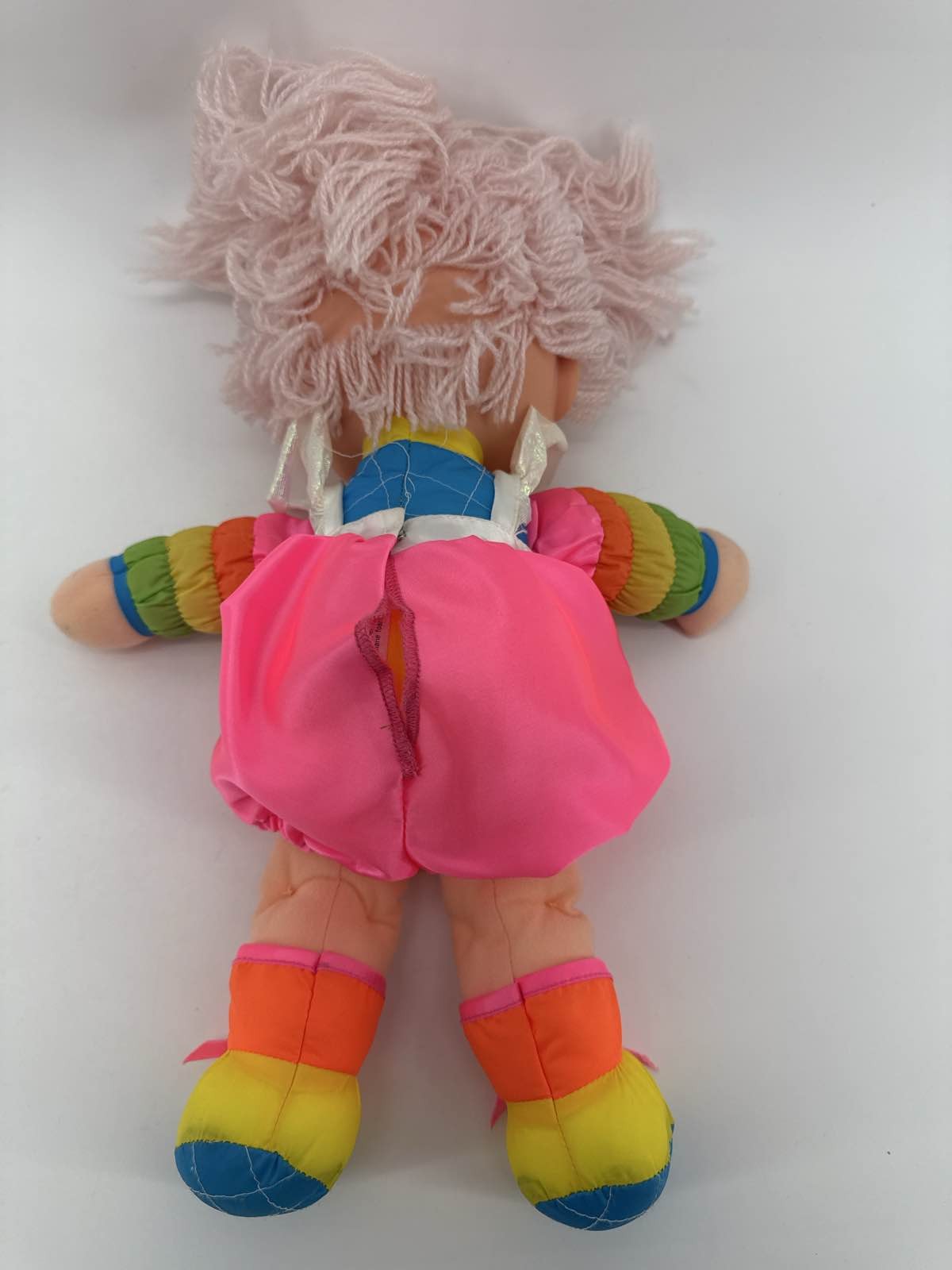 1983 Rainbow Brite Pink Baby Brite Doll 15" Plush Hallmark Mattel