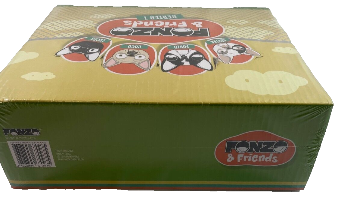 Fonzo & Friends Series 1 Vinyl Figure Set – 16pc Store Display! NEW!