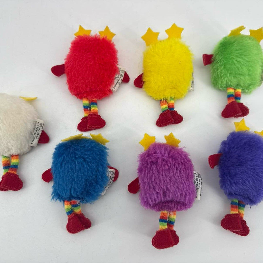 1983 Rainbow Brite Sprite mini Plush Lot Mattel Hallmark Stuffed Animal Set