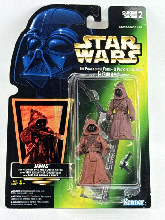 1996 Kenner Star Wars POTF Jawas Glowing Eyes Blaster Pistols Collection 2