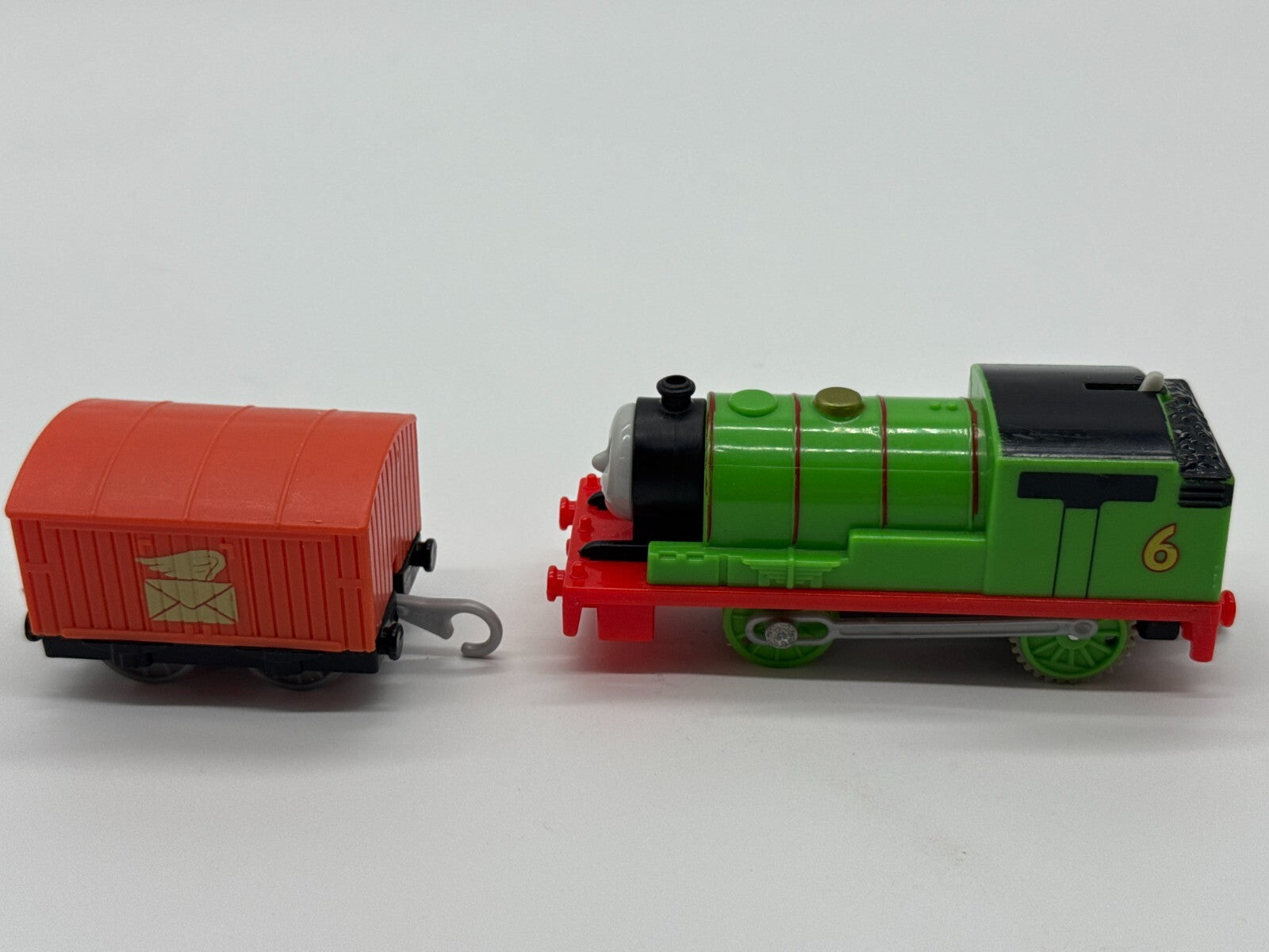 🎉Thomas & Friends TrackMaster Percy Motorized Engine w/ Cargo Car BML07🎉