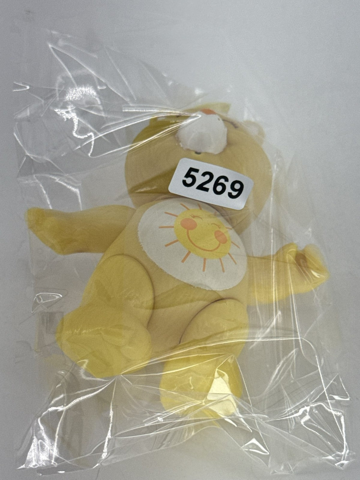 Care Bears Funshine Bear Yellow 1983 Kenner 3.5" Figure