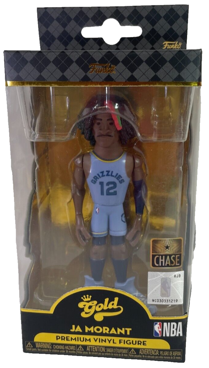 Funko Gold Premium Vinyl Figure Ja Morant Chase Jersey Variant 6"