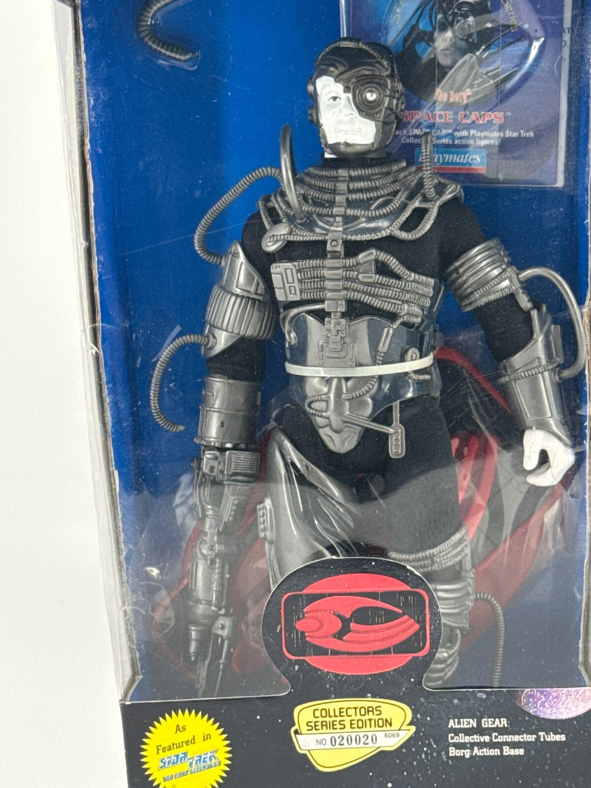 1995 Playmates Star Trek Borg Action Figure Alien Edition Collector Series MOC
