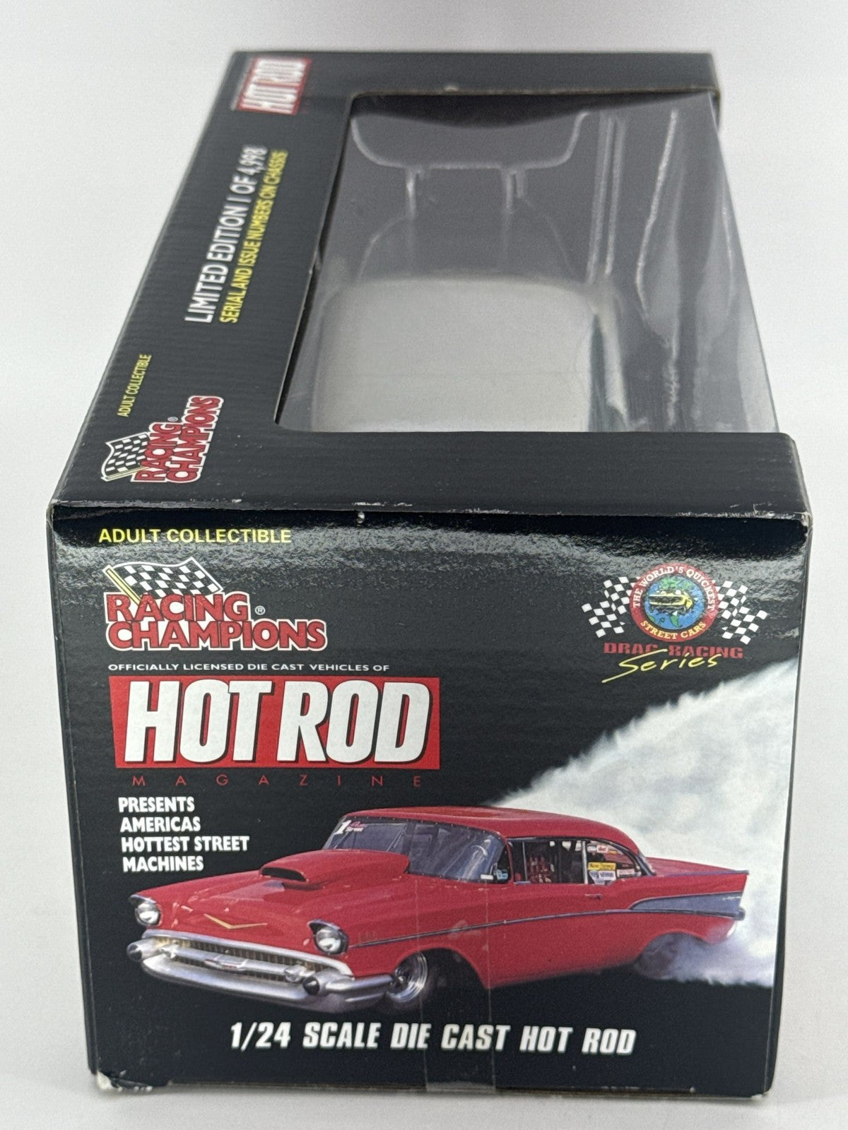 Racing Champions 1955 Chevy Bel Air Hot Rod 1:24 Green White LE #28 NIB