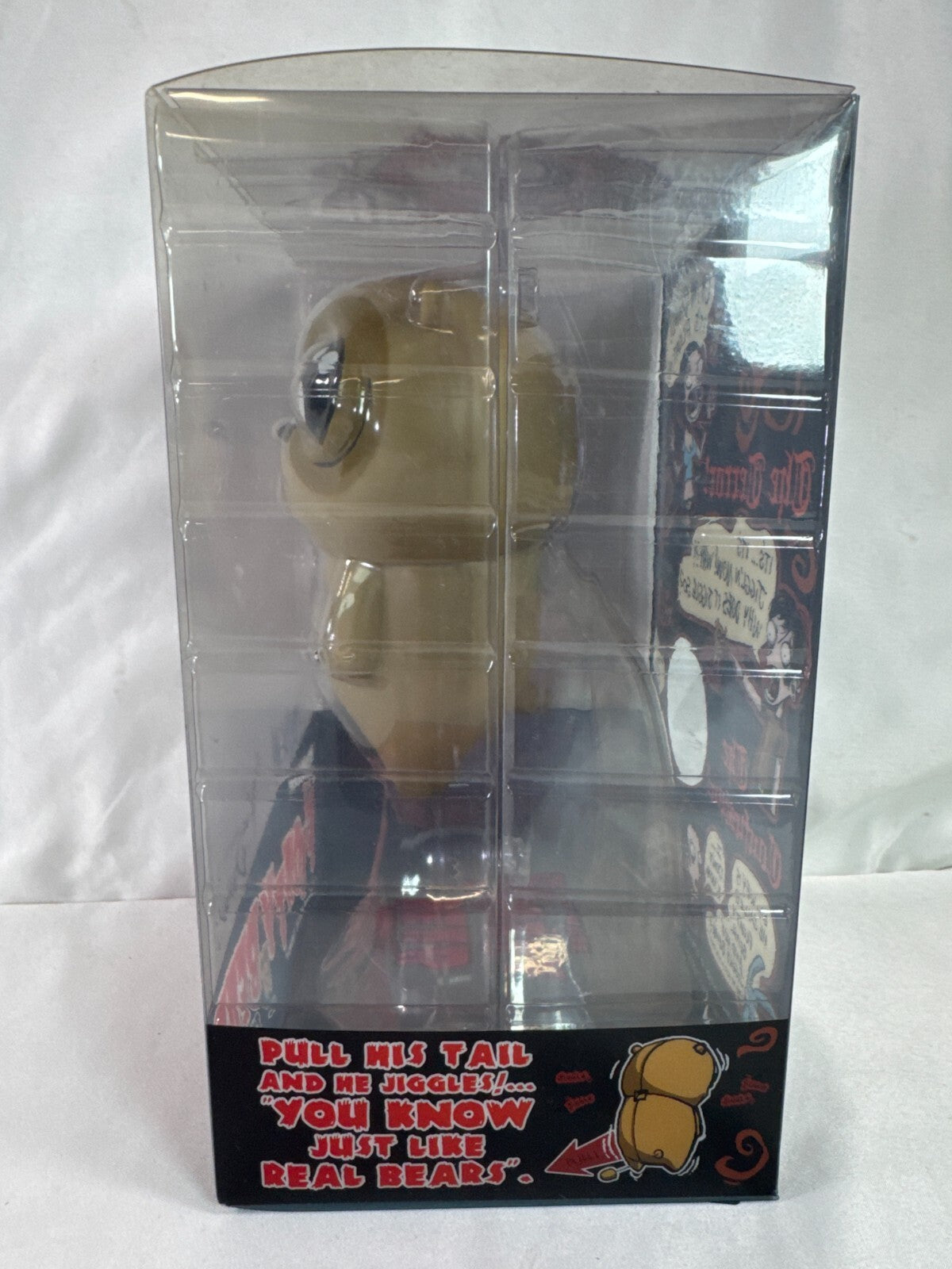 Floaty Bear Thing Figure Signed Dirge Cabrera Doe Vinyl Toy Roman Dirge RARE HTF