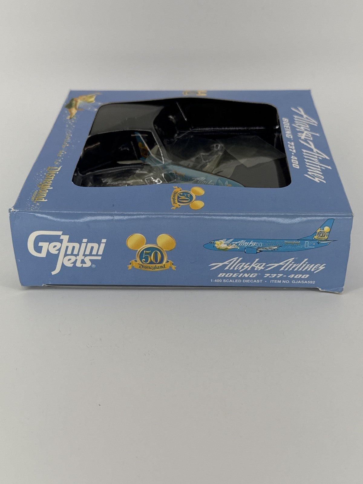 Gemini Jets Alaska Airlines Boeing 737-400 Disneyland 50th Diecast Model 1:400