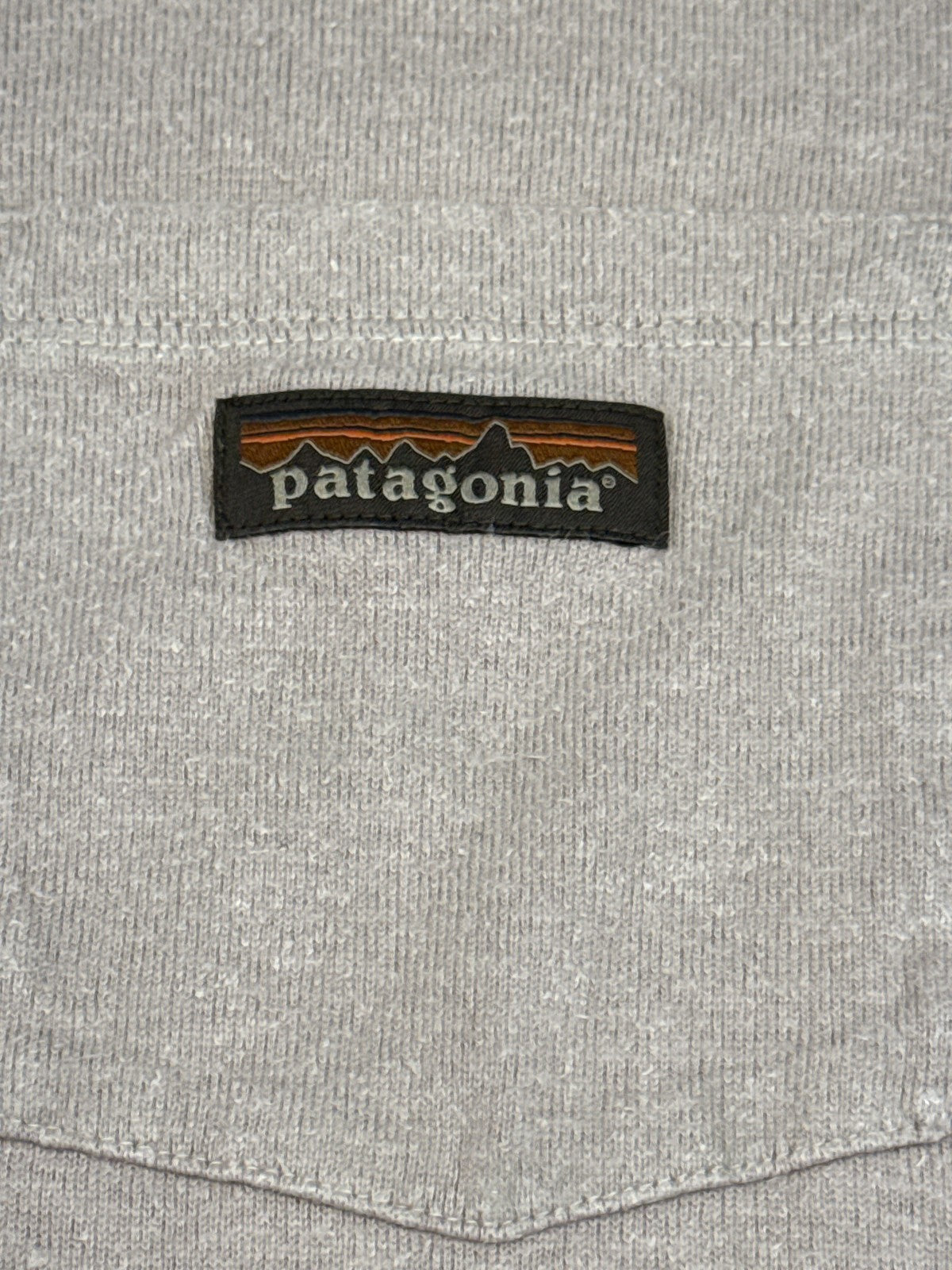 Patagonia 53335FA21 Long Sleeve Crewneck Shirt Unisex XS Gray Hemp Organic