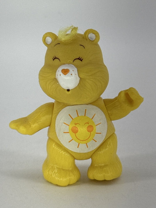 Care Bears Funshine Bear Yellow 1983 Kenner 3.5" Figure