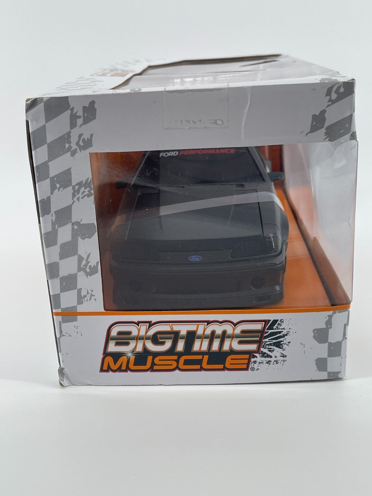 Jada 1/24 BigTime Muscle 1989 Ford Mustang GT Black Die-Cast Foxbody MiJo Exclus