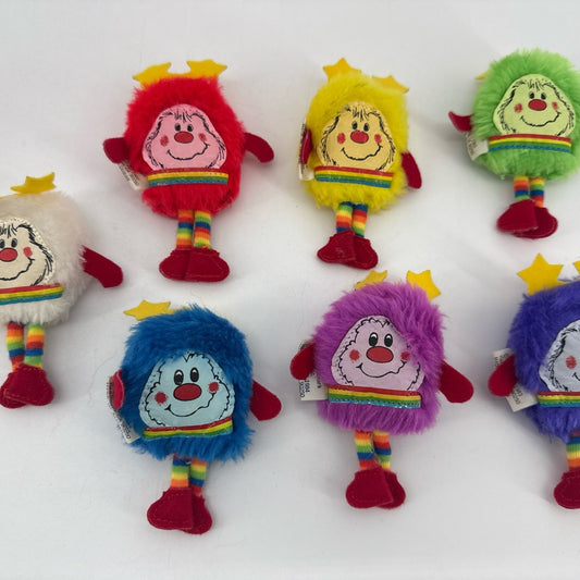1983 Rainbow Brite Sprite mini Plush Lot Mattel Hallmark Stuffed Animal Set