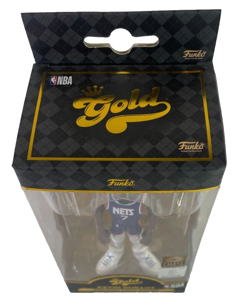 Funko Pop! Gold NBA Nets Kevin Durant 5" Chase