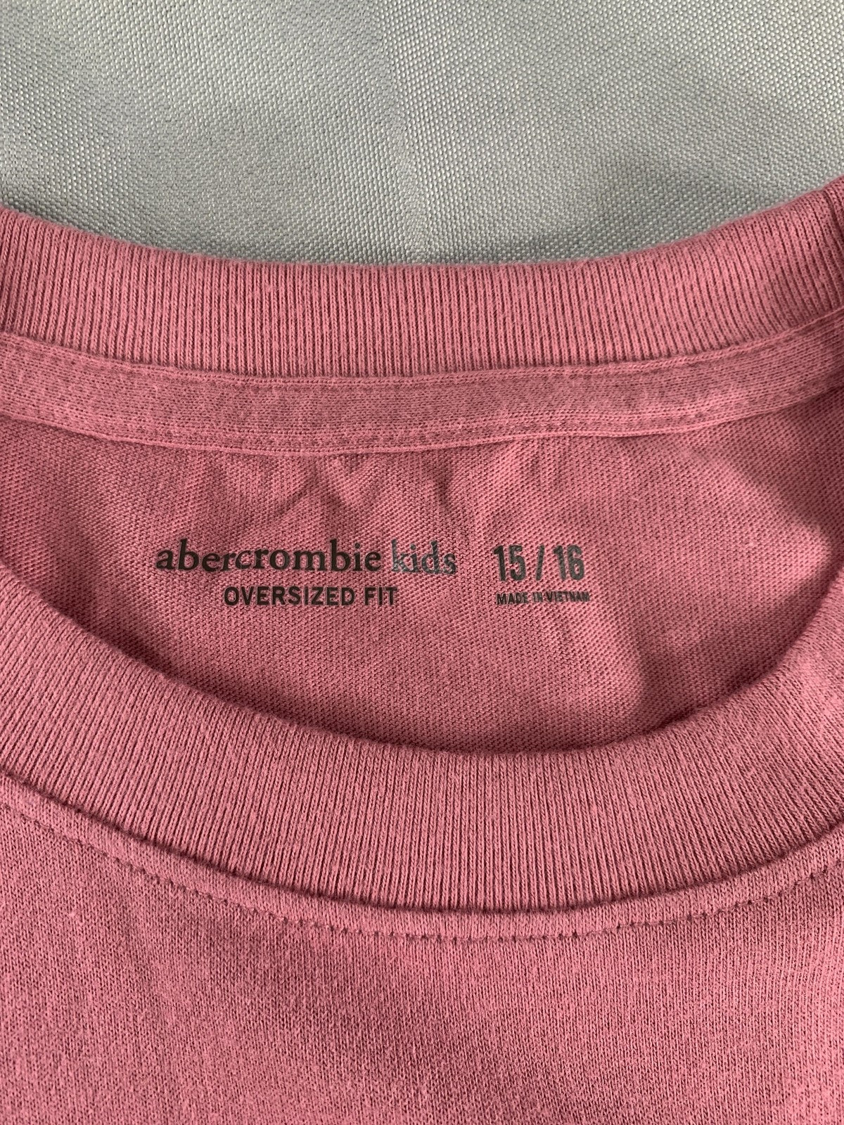 Snoopy Los Angeles Biker Club Shirt Youth 15/16 Pink Abercrombie Kids Graphic