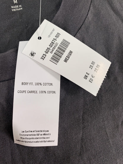 Hollister Mountain Dew Code Red Shirt Mens Medium Black Graphic Tee Boxy Fit