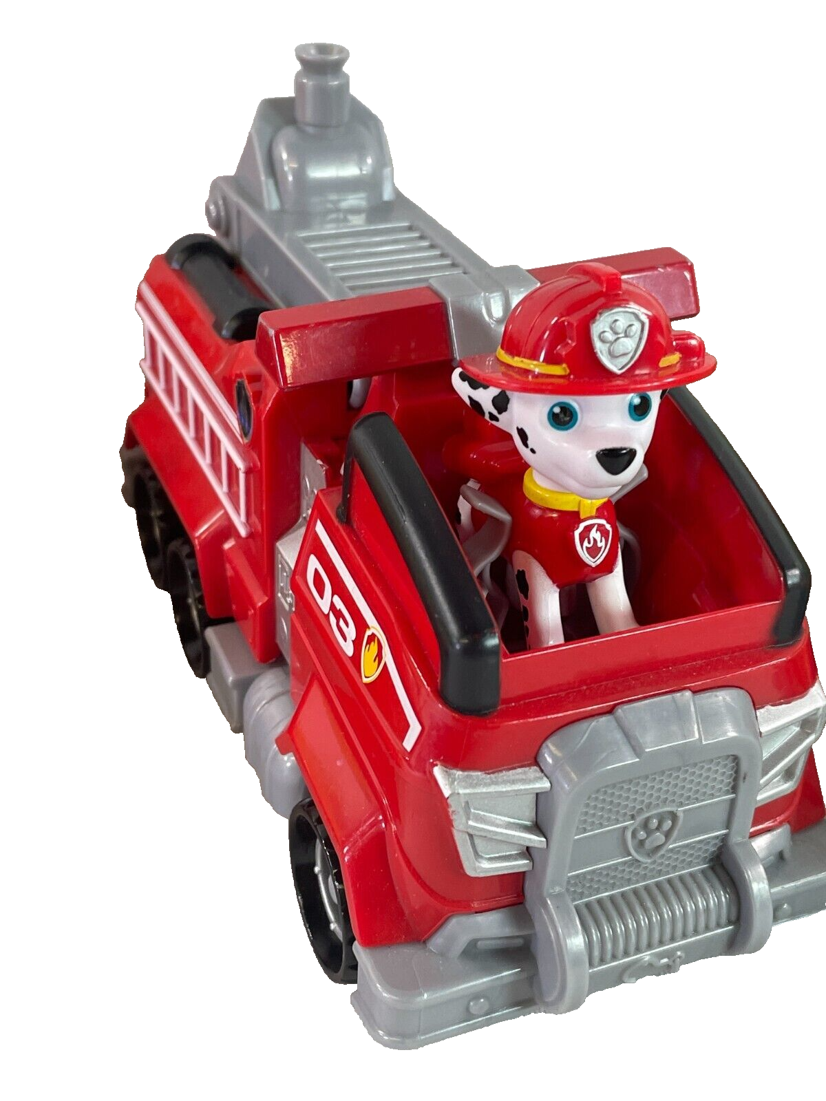 Paw Patrol Marshall Fire Truck Toy & Dalmatian Figure – Lot of 4!
