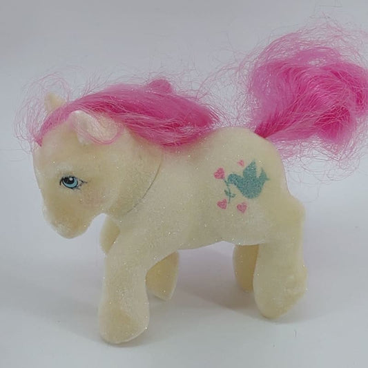 1983 My Little Pony G1 Sundance So Soft Pink Hair Hearts MLP