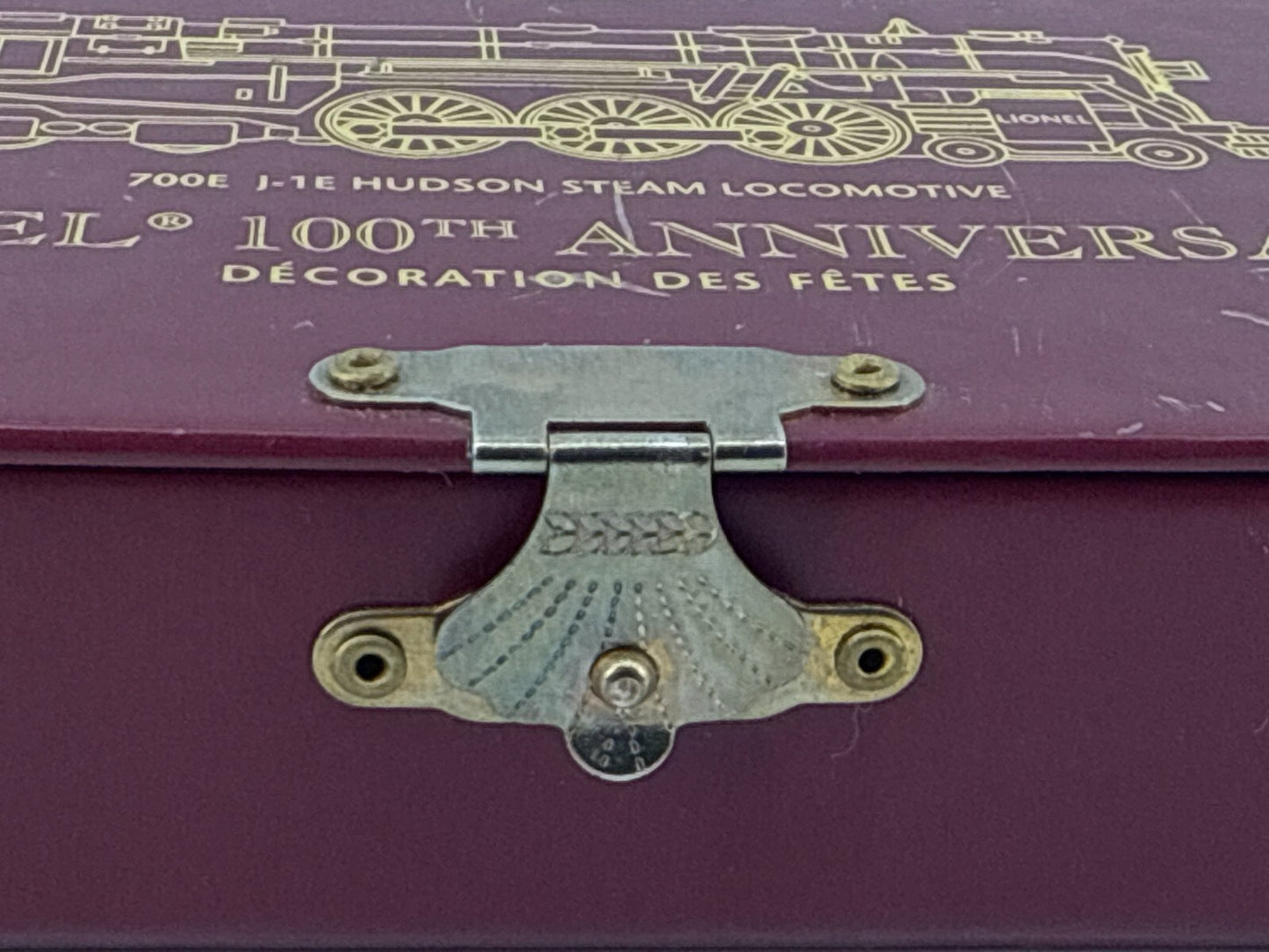 🎄 Hallmark Lionel 700E J-1E Hudson Steam Locomotive Ornament 100th Anniversary